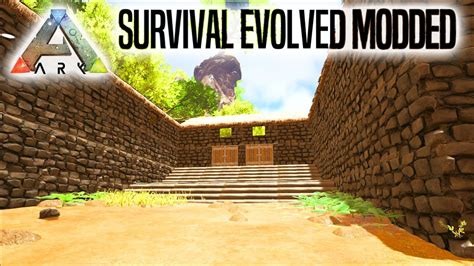 STARTER BASEN ARK Survival Evolved Dansk Modded Ark Eternal Ep 8