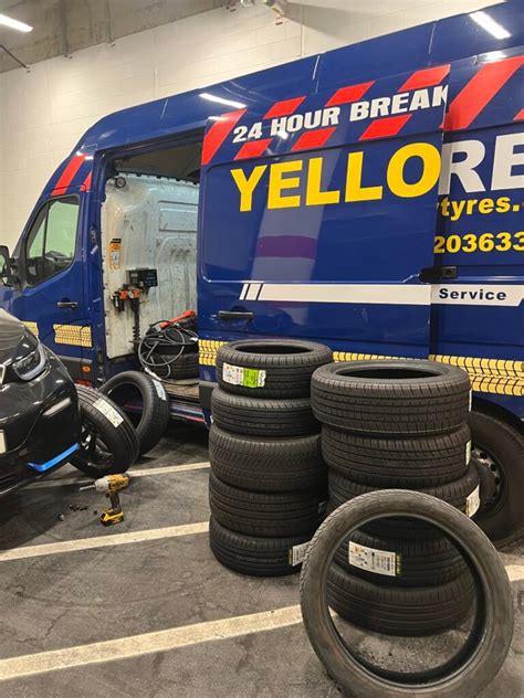 Yellow Tyres 24hr Service Mobile Tyre Fitting Services Beckton