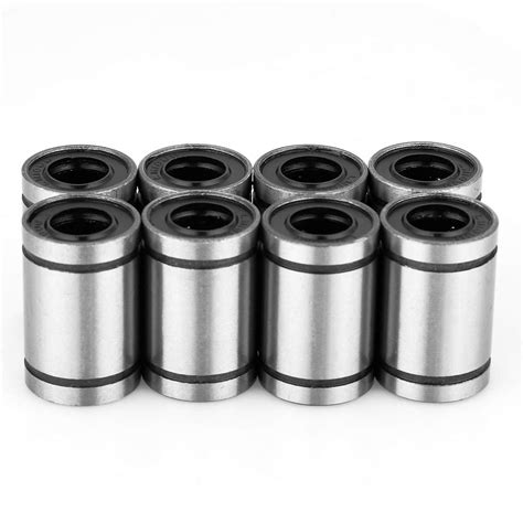 8pcs LM10UU Linear Bearings Linear Bearings 10mm Linear Bearing 10mm