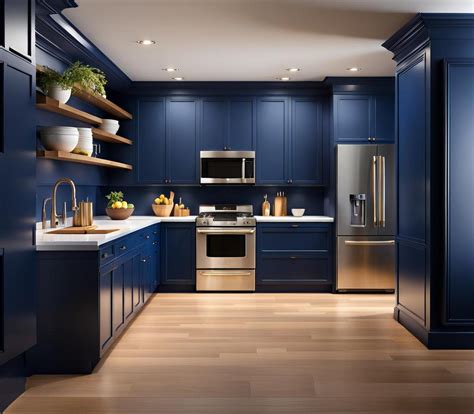 Navy Blue Kitchen Walls - More Than Just a Pretty Color - Corley Designs