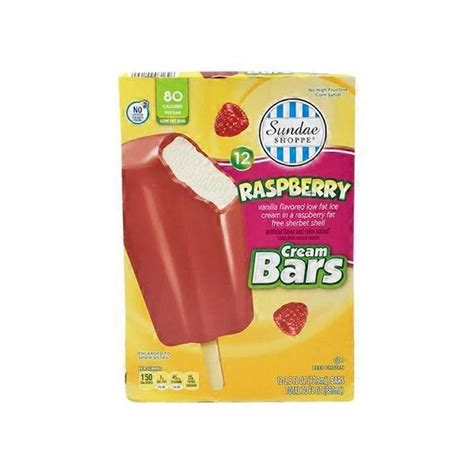 Sundae Shoppe Raspberry Cream Bar 12 Ct Instacart