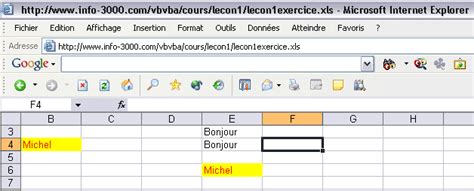 VBA Excel Leçon 1 Création de sa toute première macro grâce à l