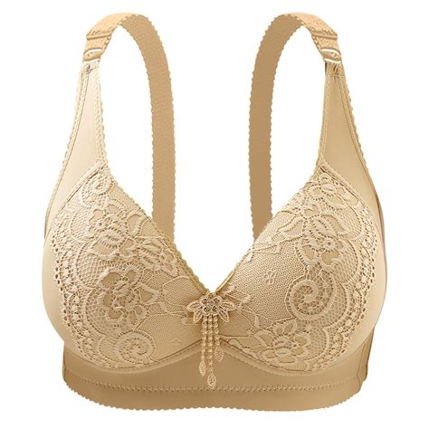 Mallwal Cotton Bras For Women Back Smoothing Bra Feature V Neck Full Figure Bra Style W 1850