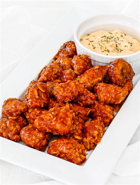 Sticky Baked Honey Sriracha Chicken Bites Yourmarketingbff