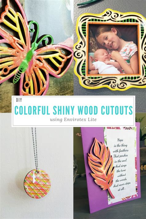 Diy Colorful Shiny Wood Cutouts Resin Crafts Blog