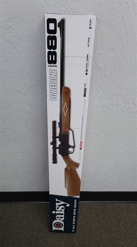 Daisy Powerline 880 Multi Pump 177 Pelletbb Air Rifle W 4x Scope