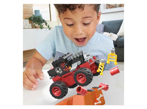 MEGA HOT WHEELS JUGUETE DE CONSTRUCCIÓN BONE SHAKER CRUSH