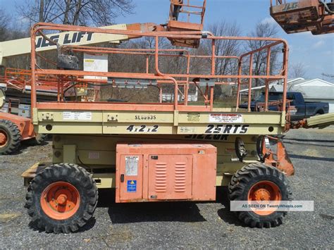 Jlg 25rts Rough Terrain Scissor Lift Aerial Work Platform Genie Skyjack