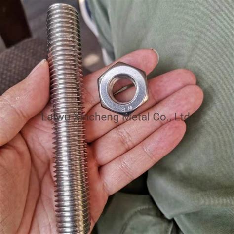 Astm A Stainless Steel L Threaded Rods Nuts Supplier L Ss