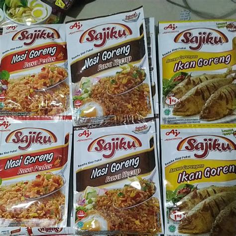 Jual BUMBU INSTAN SAJIKU SOP SAYUR ASEM CAPCAY NASI GORENG IKAN