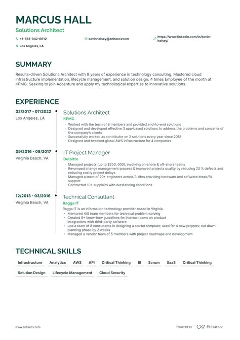 5 Accenture Resume Examples Guide For 2024