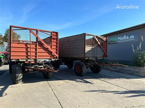 Fortschritt HW 80 SHA Platform Trailer For Sale Germany Prenzlau KF36702