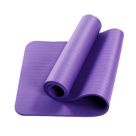 Yoga Mat Exercise Fitn Mat - High Density Non-Slip Workout Mat for Yoga, Pilates & Exercises ...