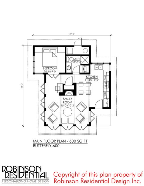 Contemporary Butterfly 600 Robinson Plans