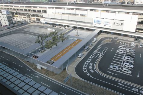 新山口駅南口に駅前広場完成ロータリー整備 長州五傑顕彰碑も 山口新聞 電子版