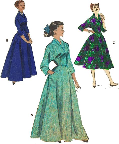 Buy Butterick S Sewing Pattern Housecoat Coachman Robe Dressing