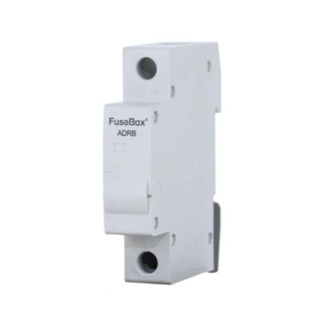 Fusebox Blank Module Single Pole Din Rail Mountable Adrb Mcb Rcbo