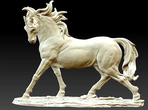 3D Horse 3d Stl File Print Table File Stl Model - Etsy