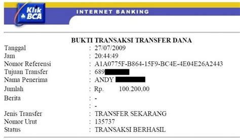 Contoh Surat Permohonan Pemblokiran Rekening Bca Delinewstv