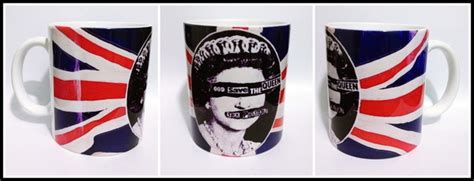 Caneca God Save The Queen Sex Pistols Elo Produtos Especiais