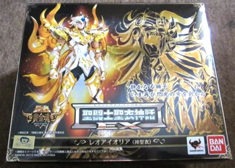 Bandai Saint Seiya Myth Cloth Ex Leo Aiolia God Cloth Soul Of Gold