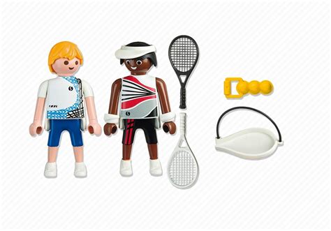 Joueurs De Tennis Playmobil Sportifs 5196