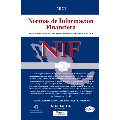 Normas De Información Financiera Profesional 2021