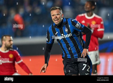 Josip Ilicic Atalanta Celebrates After Scoring His Teams First Goal