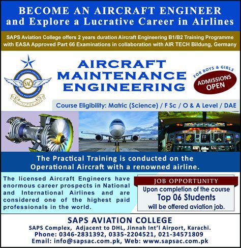 Become An Aircraft Engineer With Easa Approved Examinations Study In