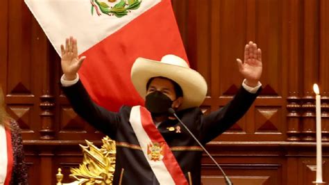 Pedro Castillo Así Fue Su Primer Discurso Como Presidente Del Perú Rpp Noticias