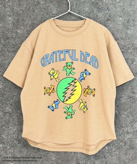 Grateful DeadグレイトフルデッドのGRATEFUL DEAD グレイトフルデッド オーバーサイズ ヘム 半袖TシャツT