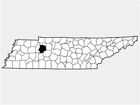 Humphreys County, TN - Geographic Facts & Maps - MapSof.net