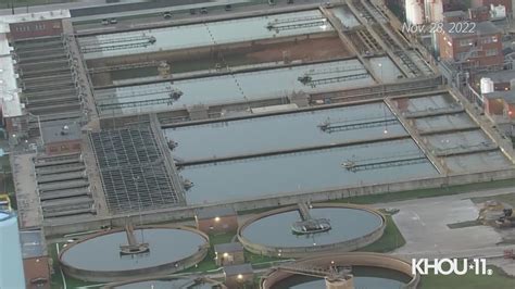 Air Over Houston Water Purification Plant After Citywide Boil Water