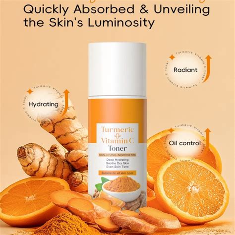 Vitamin C Facial Toner Liquid Exfoliating Toner For Face Moisturizing