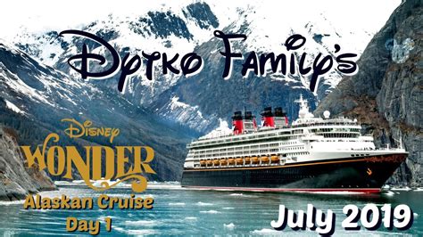 Disney Wonder Alaskan Cruise Day Embarkment Welcome Aboard