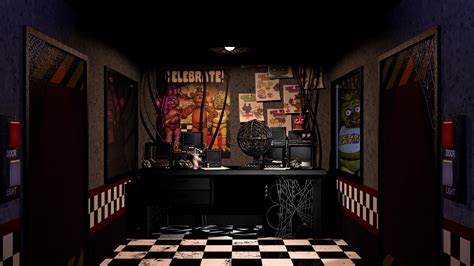 Fnaf1 Office Remake Rfivenightsatfreddys