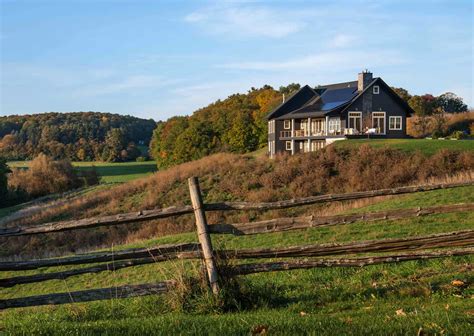 A stunning contemporary farmhouse in the glorious Vermont countryside