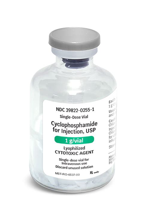 Cyclophosphamide For Injection USP XGen Pharmaceuticals DJB