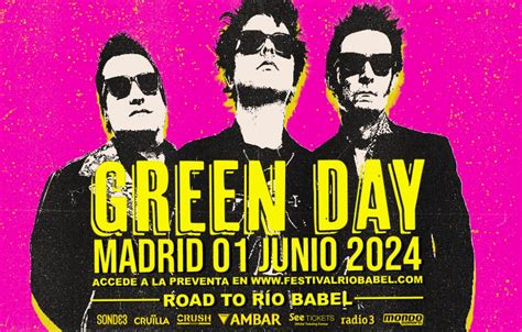 Green Day Actuar En Madrid El De Junio De Como Antesala Al