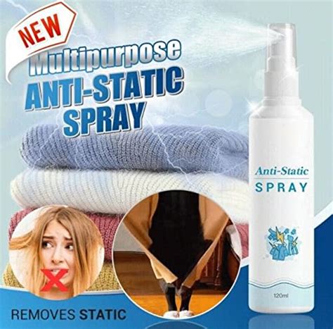 Buy Instant Static Removal Spray Multi Use Anti Static Spray For