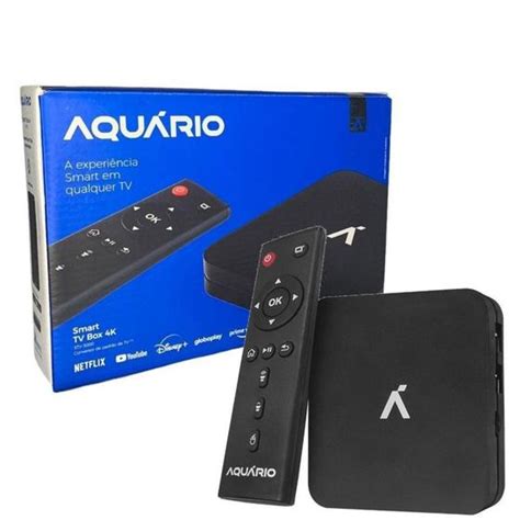 Receptor Smart Tv Box Aqu Rio Stv Padr O K Gb Homologado Pela