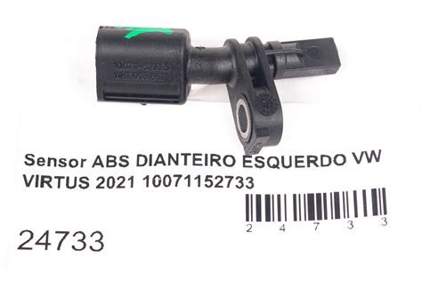 Sensor ABS DIANTEIRO ESQUERDO VW VIRTUS 2021 10071152733 Genebra