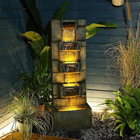 Amazon Serbilhome Water Fountain Outdoor Garden Fountains