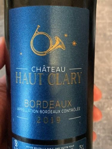 Dubard Ch Teau Haut Clary Bordeaux Vivino Us