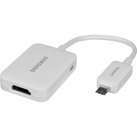 Samsung 11-Pin Micro USB to HDMI Adapter ET-H10FAUWEGUJ B&H