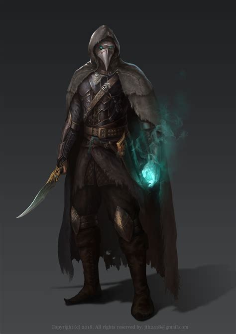 Artstation Assassin Jang Tae Hwan Arcane Trickster Concept Art Characters Fantasy Artwork