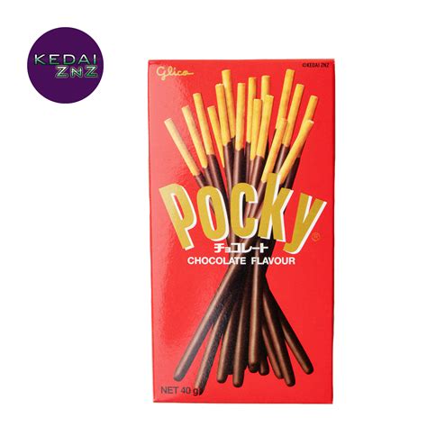 Chocolate Glico Pocky CHOCOLATE FLAVOUR Box 40g Coklat Lazada