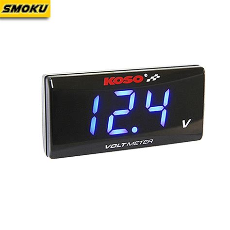 Universal V Motorcycle Koso Mini Digital Displayer Volt Meter