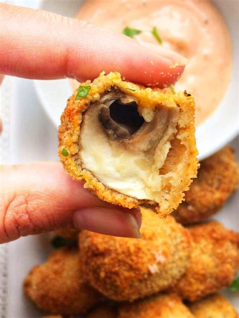 Breaded Mushrooms In The Air Fryer The Bella Vita