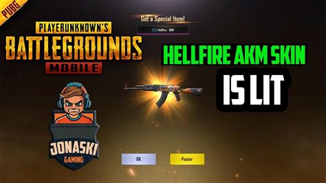 Hellfire AKM Skin PUBG Mobile YouTube